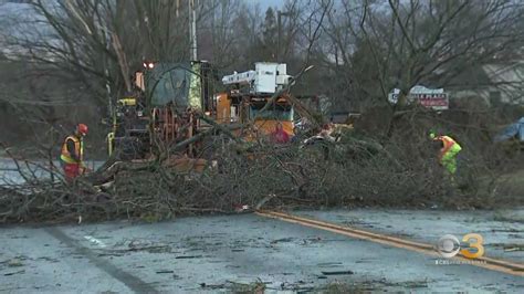 Mercer County Begins To Clean Up After Storm Damage Youtube