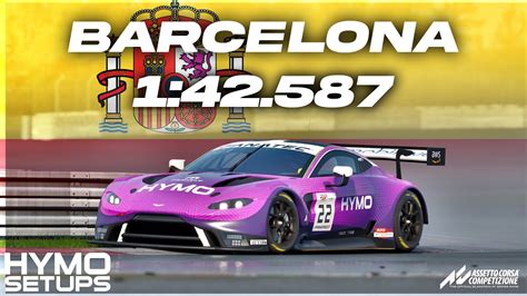 ACC Hotlap Aston Martin V8 Vantage GT3 Barcelona V1 9 8 Assetto