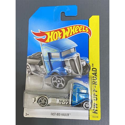 風火輪 Hot wheels Hotwheels FAST BED HAULER 拖車 吊車 蝦皮購物