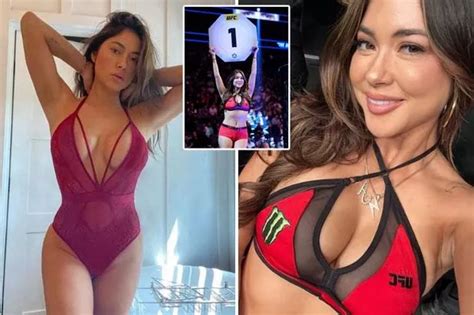 UFC S Richest Ring Girl S Hottest Snaps From Bikini Pics To The