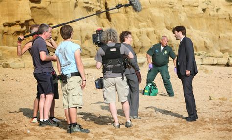 PHOTOS: David Tennant On The Set Of Broadchurch #ThrowbackThursday