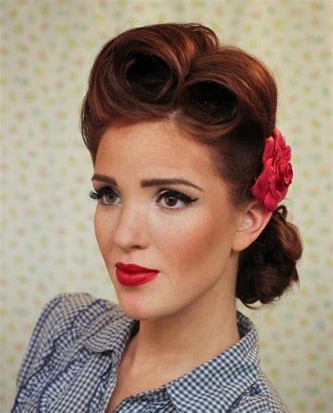 Coiffure Pin Up 30 Idées Et Tutos Pour Adopter La Coiffure Année 50