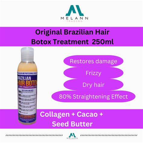 Original Brazilian Hair Botox Treatment True Formula Legit