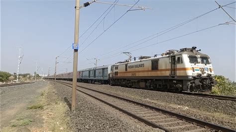 Indian Longest Konkan Railway Duronto Express Ernakulam Hazrat