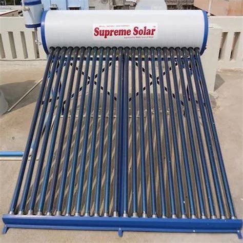 Evacuated Tube Collector Solar Water Heater, Capacity: 100 Lpd at Rs ...