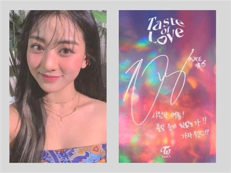 Jihyo Pc Taste Of Love En Fotos Imprimibles Pegatinas