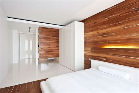 White wood bedroom | Interior Design Ideas