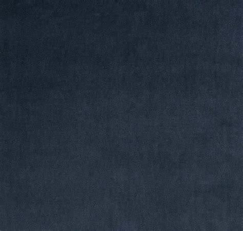 Navy Blue Texture Plain Contemporary Velvet Upholstery Fabric By The