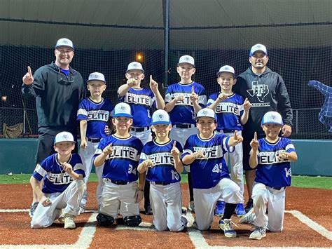 National Championship Sports Baseball East Texas Elite Pope 10U D2