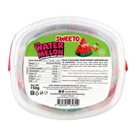 Order Sweeto Sour Watermelon With Fruit Juice Jelly 150gms Online At Special Price In Pakistan