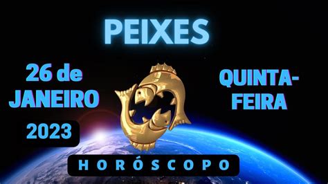 Horoscopo De Peixes Hoje 26 01 2023 PrevisÕes AstrolÓgicas Para O Signo