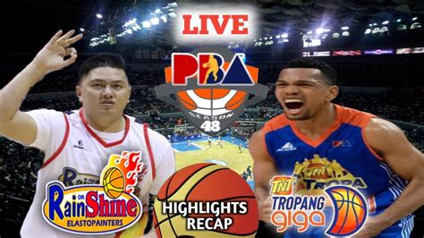 RAIN OR SHINE VS TNT GAME HIGHLIGHTS RECAP January 5 2024 GAME