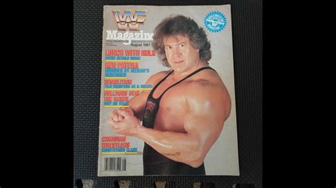 Wwf Magazine August Ken Patera Youtube