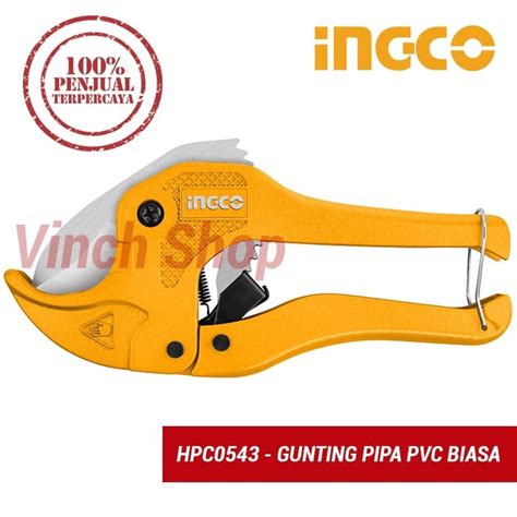 Jual GUNTING PIPA PVC PPR PIPE CUTTER ALAT POTONG PIPA 42MM INGCO