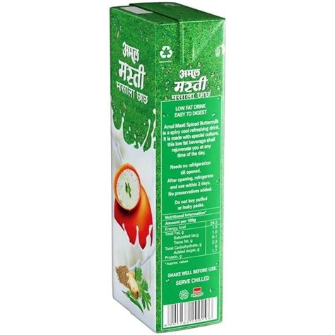 Amul Masti Buttermilk 200ml Pack Of 30 Glubery