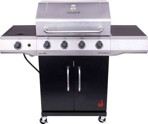 Char Broil Performance Series Silver Burner Liquid Propane Gas Grill