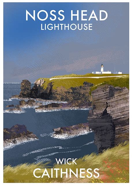 Noss Head | Lighthouse Posters & Prints