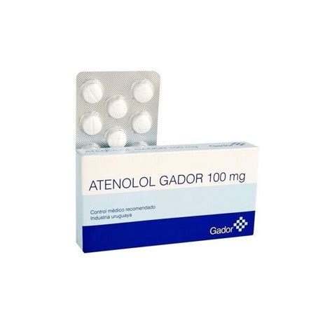 Atenolol Gador 100mg X 60 Comp