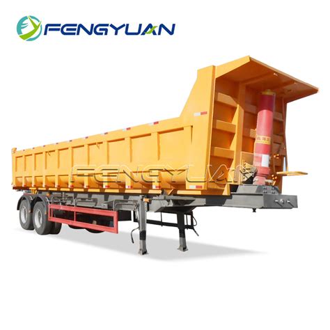 Fengyuan Brand Popular Type Dump Tanker Semi Trailer China Tipper