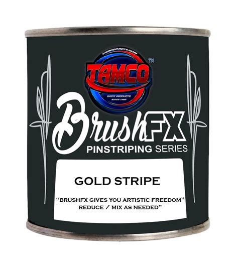 Brush Fx Pinstriping Gold Stripe Tamco Paint Products