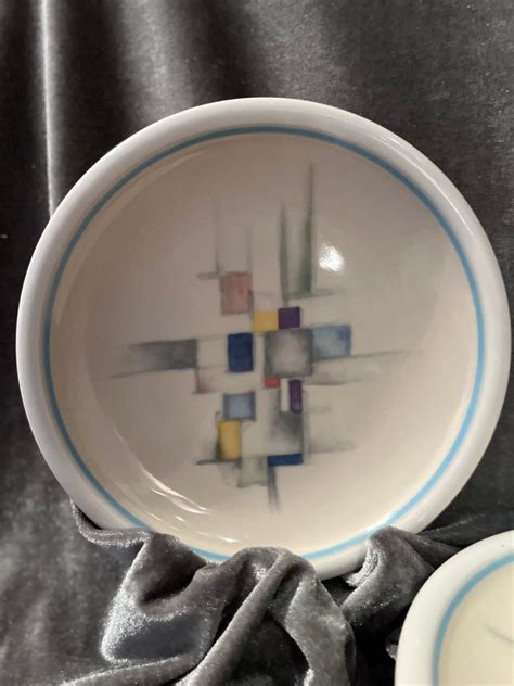 Epoch Soho E217 Lunch Plates Set Of 4 Etsy Uk