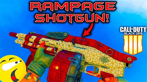 New Rampage Shotgun Gameplay In Bo4 How To Unlock The Rampage In Cod