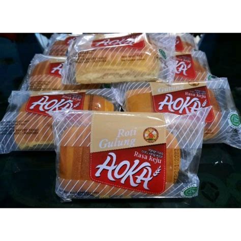 Jual Roti Gulung Aoka Rasa Keju Shopee Indonesia