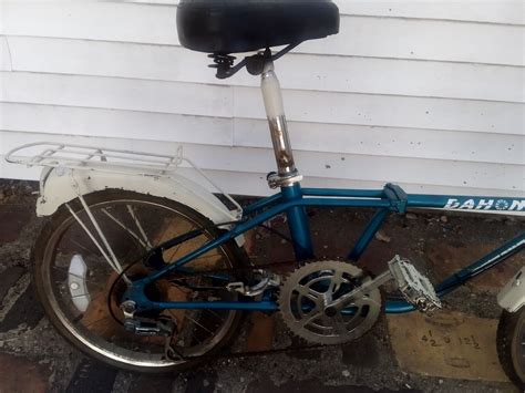 Vintage Dahon 1987 Vintage 6speed Folding Bike Classic Rare Blue