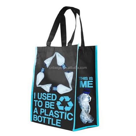 Customized Rpet Laminated Grocery Tote Bag Buy Customized Rpet