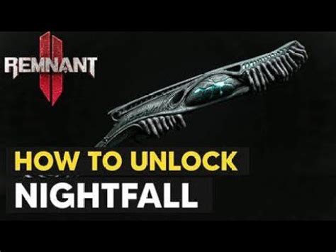 Unlocking Nightfall Gun Remnant The Ultimate Guide Youtube