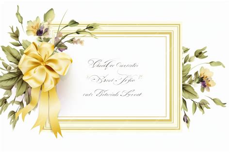 Premium Photo | Elegant yellow certificate floral border frame design ...