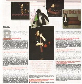 Actress:Jazz Singer Lea DeLaria Interview | PDF