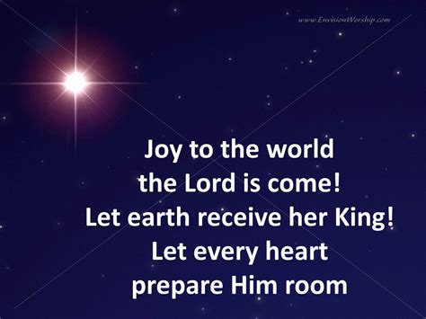 Joy To The World Powerpoint Amazing