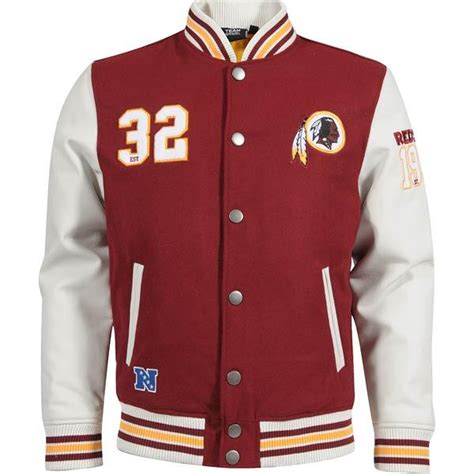 Mens Nfl American Football Washington Redskins Letterman Gridiron