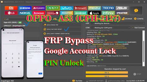 Oppo A Frp Password Remove From Unlock Tool Cph Youtube