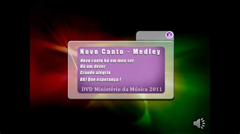 NOVO CANTO MEDLEY CD JOVEM ADVENTISTA 2011 YouTube Music