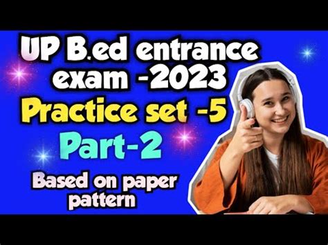 Up B Ed Entrance Exam English Preparation English Practice Set