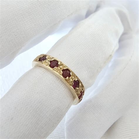 No Reserve Price Engagement Ring Kt Yellow Gold Ct Tw