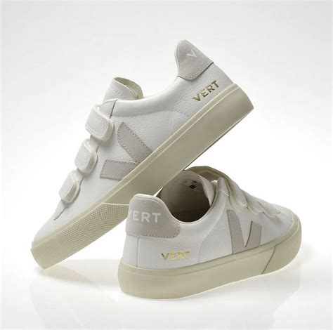 Tênis Vert Feminino 35 Velcro Cor Extra White Natural Tênis Feminino