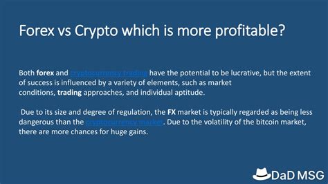 Ppt Crypto Vs Forex Which Trading Market Is Right For You