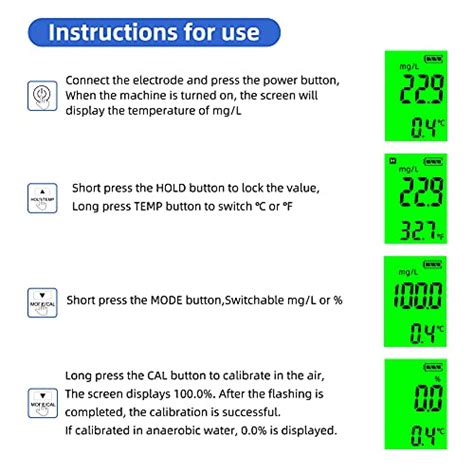 Rcyago Dissolved Oxygen Meter With Electrode Filling Fluid Pricepulse