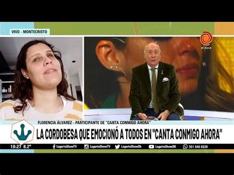 Florencia Alvarez la cordobesa que emocionó a todos en Canta Conmigo