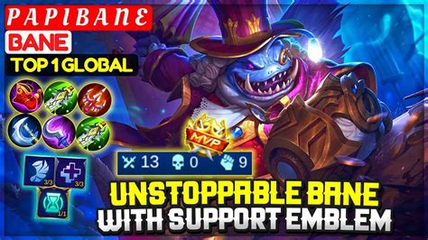 Unstoppable Bane With Support Emblem Top 3 Global Bane P A P I B A