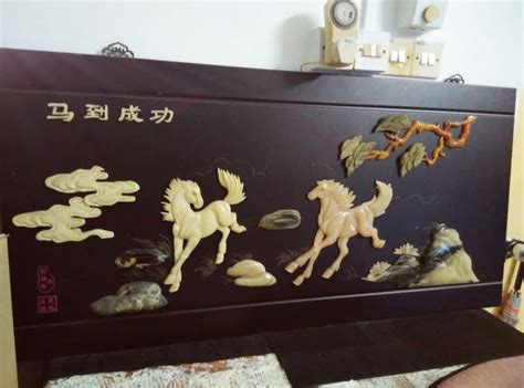 2 Running Horses Feng Shui, Furniture & Home Living, Home Decor, Vases ...