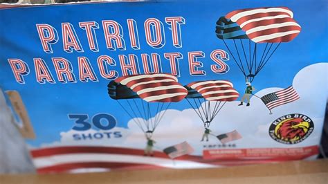 Patriot Parachutes By King Bird First Class Fireworks Fireworks