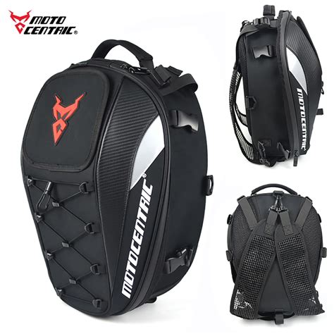 Bolsa Trasera Impermeable Para Motocicleta Mochila Duradera Multifunci