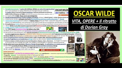 Oscar Wilde Riassunto Vita E Opere Il Ritratto Di Dorian Gray Youtube