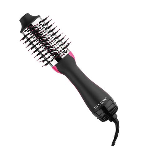 Amazon REVLON One Step Hair Dryer And Volumizer Hot Air Brush Titanium Max Edition