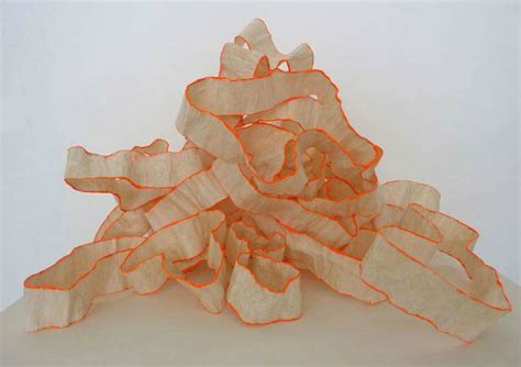 Mary Button Durells Sculptures Are Made Of Tracing Paper And Wheat