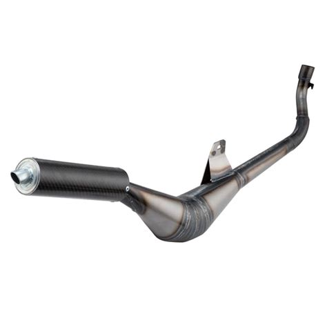 Racing Exhaust Simonini Calibrata Steel Clear Coated Carbon Silencer